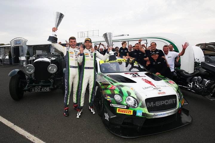 Parfitt Jnr and Morris crowned British GT3 champions as Johnston and Adam surrender their title in style at #DoningtonDecider