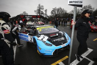 Leo Machitski / Patrick Kujala Barwell Motorsport Lamborghini Huracan  | Jakob Ebrey