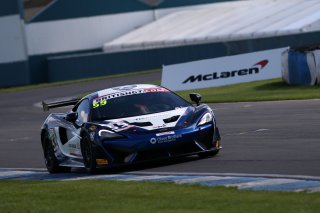 Ciaran Haggerty / Sandy Mitchell Black Bull Ecurie Ecosse McLaren 570S GT4  | Jakob Ebrey