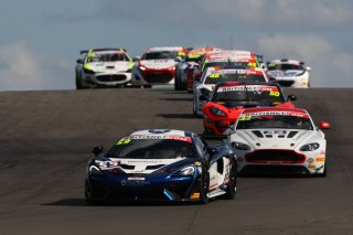 Ciaran Haggerty / Sandy Mitchell Black Bull Ecurie Ecosse McLaren 570S GT4  | Jakob Ebrey