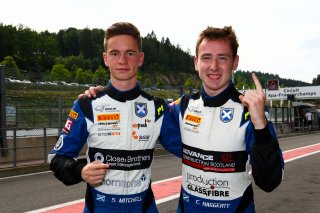 Ciaran Haggerty / Sandy Mitchell Black Bull Ecurie Ecosse McLaren 570S GT4  | British GT