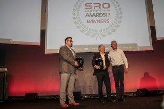 2017 Sunoco Fastest Drivers of the Year: Phil Keen (GT3), Barwell Motorsport; Joe Osborne (GT4), Tolman Motorsport | British GT