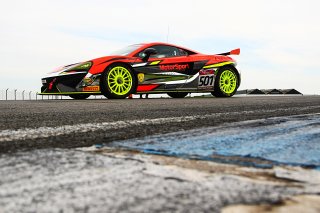 Graham Johnson / Mike Robinson - PMW Expo Racing / Optimum Motorsport - McLaren 570S GT4  | Jakob Ebrey Photography