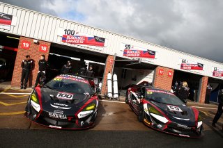 Sandy Mitchell / Ciaran Haggerty - Black Bull Garage 59 - McLaren 570S GT4 and Akhil Rabindra / Dean Macdonald - Black Bull Garage 59 - McLaren 570S GT4  | Jakob Ebrey Photography