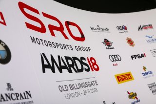 2018 SRO Awards Old Billingsgate London | British GT