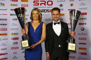 Flick Haigh Jonny Adam Optimum Motorsport 2018 SRO Awards Old Billingsgate London | British GT