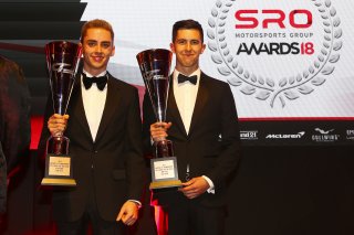 Ben Tuck & Ben Green (Century Motorsport), GT4 Drivers' Championship, Jack Mitchell (Century Motorsport), Ben Tuck & Ben Green (Century Motorsport), Charlie Fagg & Michael O'Brien (Tolman Motorsport), 2018 SRO Awards Old Billingsgate London | British GT