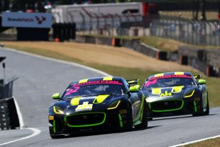 Basil Rawlinson / Jason Wolfe Invictus Games Racing Jaguar F-TYPE SVR GT4  | Jakob Ebrey Photography