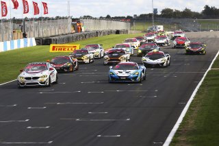 GT4 Race Start Ben Green / Ben Tuck Century Motorsport BMW M4 GT4 lead | Jakob Ebrey Photography