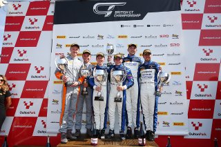 Race 1 GT4 Podium | Jakob Ebrey Photography