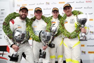 Kelvin Fletcher / Martin Plowman Beechdean AMR Aston Martin V8 Vantage GT4 and Tom Canning / Ashley Hand TF Sport Aston Martin V8 Vantage GT4  | JEP