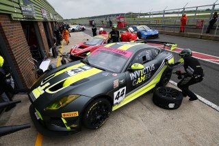 Steve McCulley / Matthew George Invictus Games Racing Jaguar F-TYPE SVR GT4  | Jakob Ebrey Photography