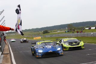 Graham Davidson / Jonny Adam TF Sport Aston Martin V8 Vantage GT3 and Sam De Haan / Jonny Cocker Barwell Motorsport Lamborghini Huracan GT3 EVO  | JEP