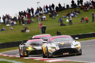 Micah Stanley / Ben Hurst Academy Motorsport Aston Martin V8 Vantage GT4  | JEP