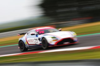 Mike Robinson / Patrik Matthiessen Optimum Motorsport Aston Martin V8 Vantage GT4  | JEP