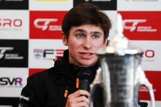 Seb Priaulx in the British GT press conference | JEP