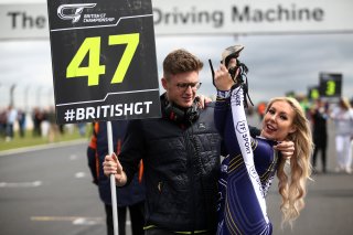 Graham Davidson / Jonny Adam TF Sport Aston Martin V8 Vantage GT3 Grid Girl | JEP