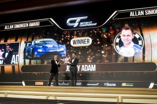 SRO Awards 2019 - Las Vegas - Jonny Adam - Allan Simonsen Award | British GT