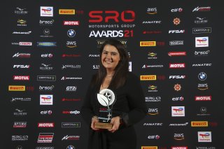 2021 SRO Awards - Lauren Granville, SRO Sustainability Trophy | Jakob Ebrey Photography