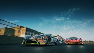 Esports - British GT ACC launch - Optimum Motorsport Aston Martin Vantage AMR GT3 | Xynamic Automotive Photography