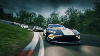 Esports - British GT ACC launch - Beechdean AMR Aston Martin Vantage AMR GT4 | Xynamic Automotive Photography