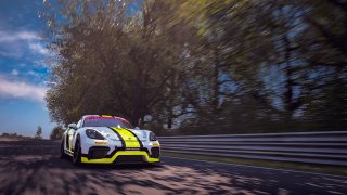 87 Luka Berk Porsche 718 Cayman GT4 Zansho Rocket Simsport | Xynamic Automotive Photography