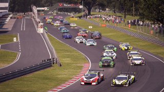 Oulton Park start | Xynamic Automotive Photography