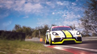 37 Jack McIntyre Porsche 718 Cayman GT4 Zansho Rocket Simsport | Xynamic Automotive Photography