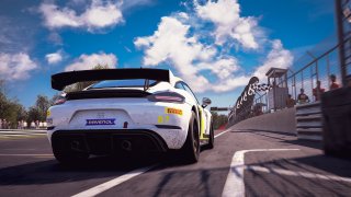 87 Luka Berk Porsche 718 Cayman GT4 Zansho Rocket Simsport | Xynamic Automotive Photography