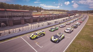 R3 Brands Hatch Grid | Xynamic Automotive Photography