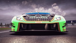 R4 Silverstone 72 Sandy Mitchell Lamborghini Huracan GT3 Evo Barwell Motorsport | Xynamic Automotive Photography