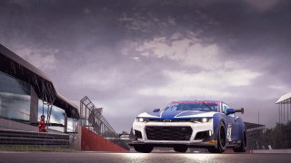 R4 Silverstone 50 Nils Koch Chevrolet Camaro GT4R BS+ COMPETITION | Xynamic Automotive Photography