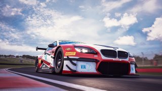 R5 Donington 9 Angus Fender BMW M6 GT3 Century Motorsport | Xynamic Automotive Photography
