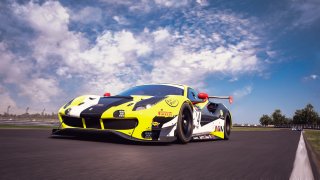 R5 Donington 84 Jody Fannin Ferrari 488 GT3 Evo JMW Motorsport | Xynamic Automotive Photography