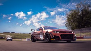 R5 Donington 18 Jordan Burrows Chevrolet Camaro GT4R Solo Racing | Xynamic Automotive Photography