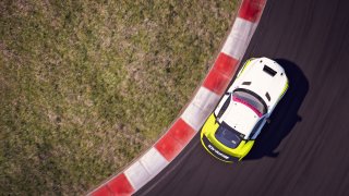 R5 Donington 32 Ross McGregor Mercedes-AMG GT4 Zansho Rocket Simsport | Xynamic Automotive Photography