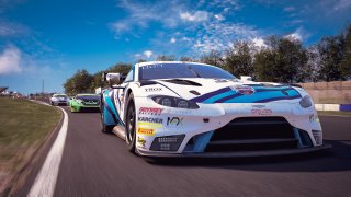 R5 Donington 68 Bobby Trundley Aston Martin Vantage AMR GT3 Team BRIT | Xynamic Automotive Photography