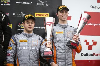 Michael O'Brien / Charlie Fagg Tolman Motorsport Ltd McLaren 570S GT4  | Jakob Ebrey