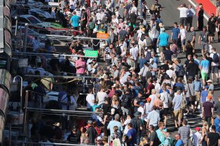 Fans on the pitwalk | Jakob Ebrey