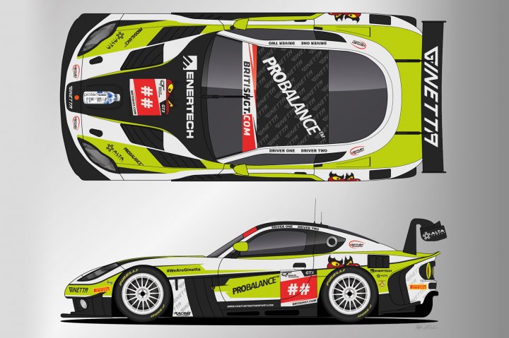 Chase and Robertson team up in second Century Ginetta GT3