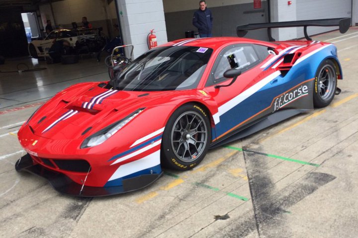 Ferrari 488 GT3 set for British GT debut at Silverstone with Attard and Carroll