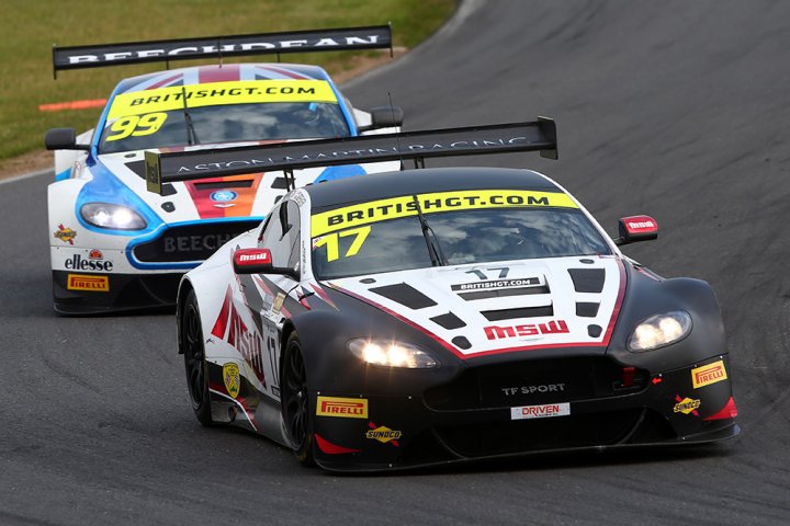 The car’s the star: Aston Martin V12 Vantage GT3