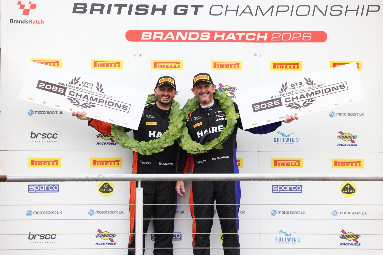 GT3 #BattleOfBrands: Orange and Clutton overcome the odds to claim victory and title