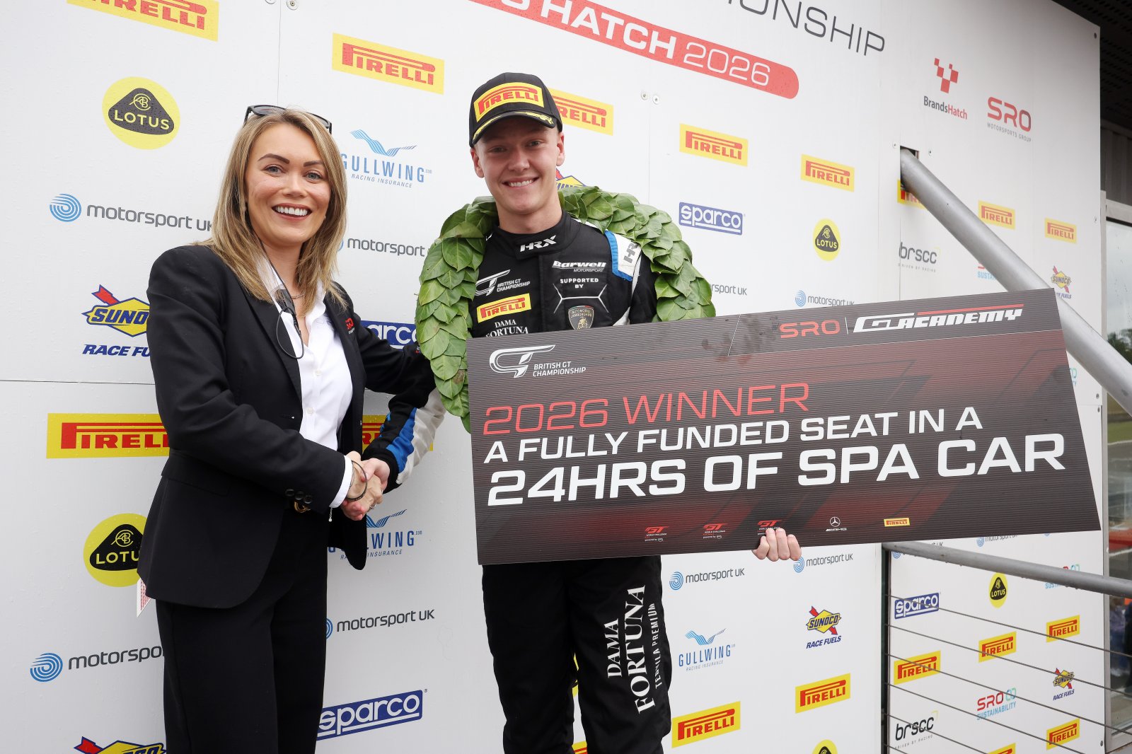 British GT&rsquo;s SRO GT Academy winner Waberski first to seal 24 Hours of Spa seat