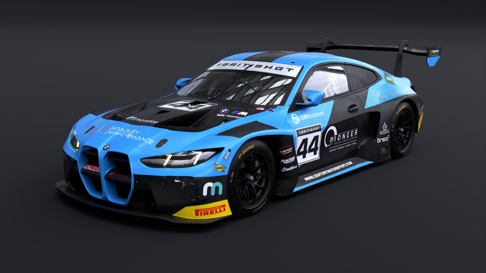 Century reveals BMW GT3 for Beeson and Clark