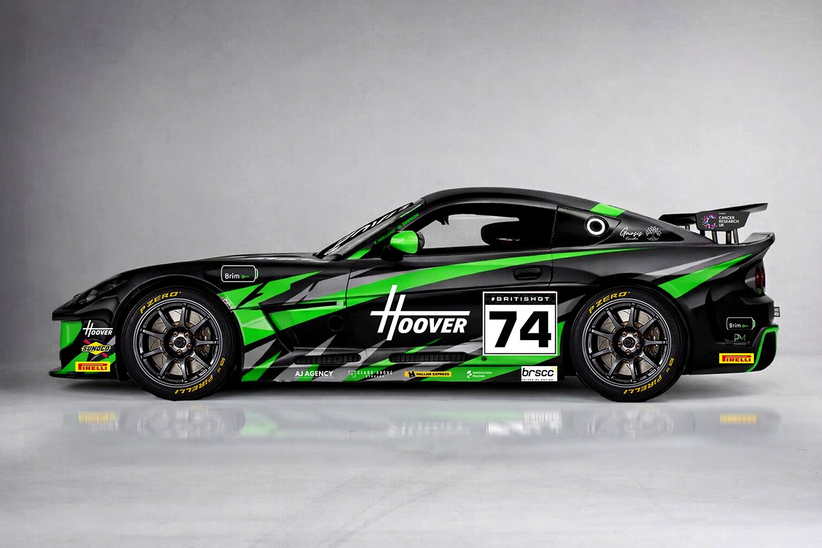 Holland and Simpson join British GT debutants Innovation