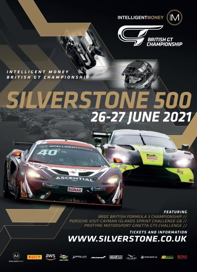 Silverstone 500 poster