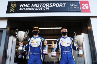 #58 Jordan Collard / Patrik Matthiesen -  HHC Motorsport McLaren 570S GT4
 | DOM GIBBONS PHOTOGRAPHY