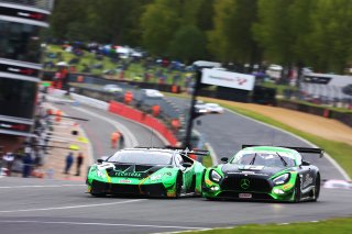 Adam Balon / Sandy Mitchell - Barwell Motorsport Lamborghini Huracan GT3 Evo and Richard Neary / Sam Neary - Team ABBA Racing Mercedes-AMG GT3
 | www.jakobebrey.com