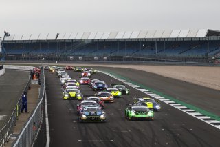 Race Start, Hunter Abbott / Martin Kodric - 2 Seas Motorsport Mercedes-AMG lead
 | JEP